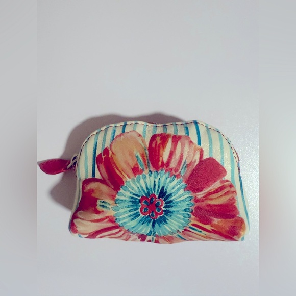 Brighton Handbags - Brighton Flutter Water Garden Coin change Purse wallet – Retired & Rare